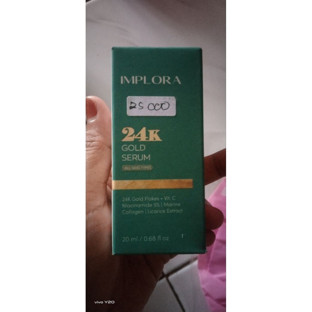 implora 24k gold serum