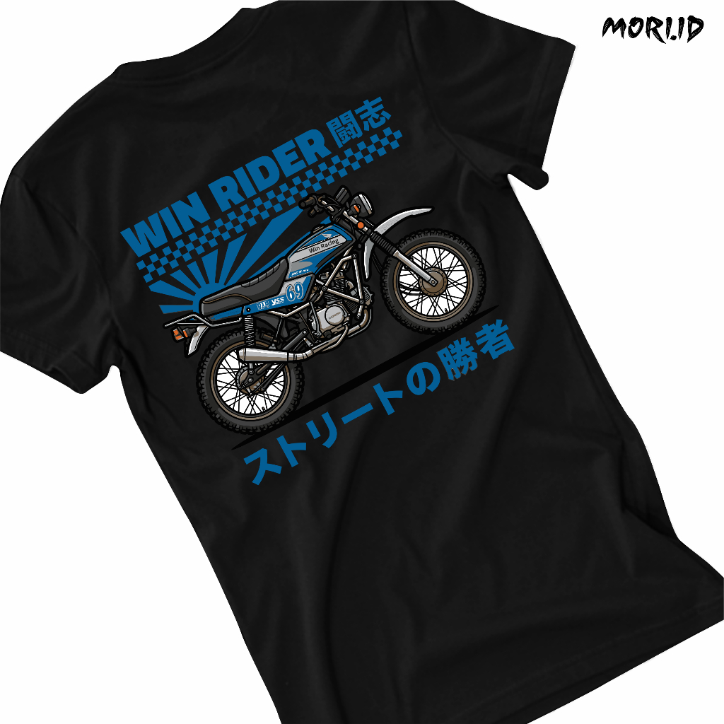 Kaos honda win rider|baju kaos motor honda win100 distro kekinian sablon dtf