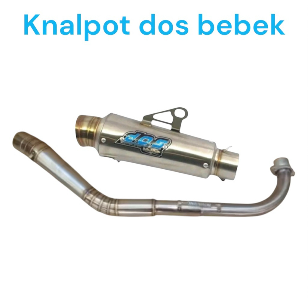 KNALPOT DOS SUPRA 125 BLADE ABSOLUTE REVO KARISMA SUPRA 125 blade Knalpot  dos Supra 125 blade absol