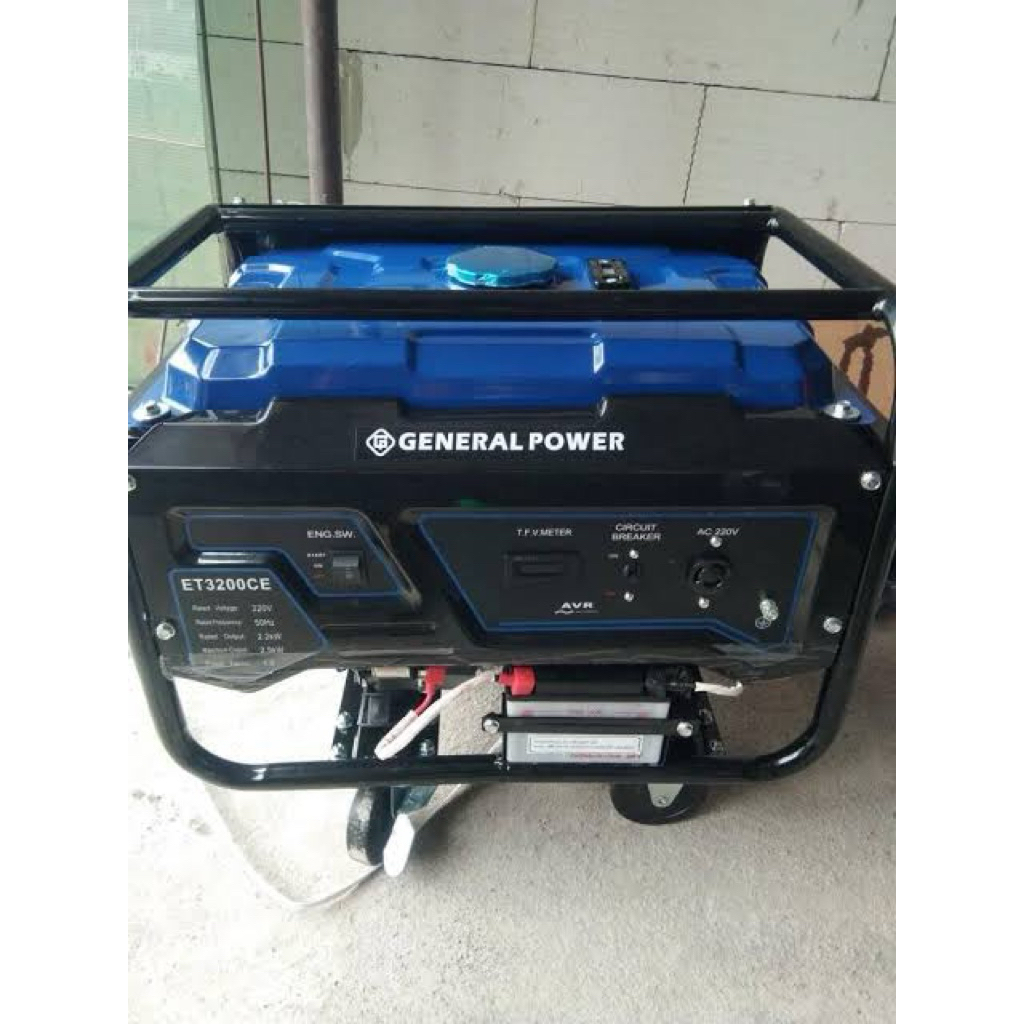GENERAL POWER Generaton Genset 2.200Watt ET 3200 CE Gasoline Generator 2200 Watt ET3200CE