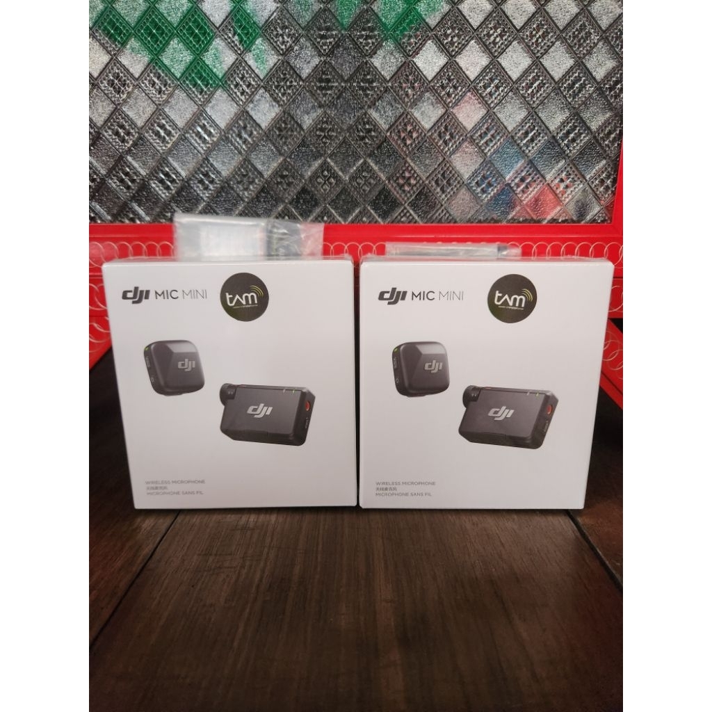 Dji Mic Mini Black (1 TX + 1 RX) Resmi Baru