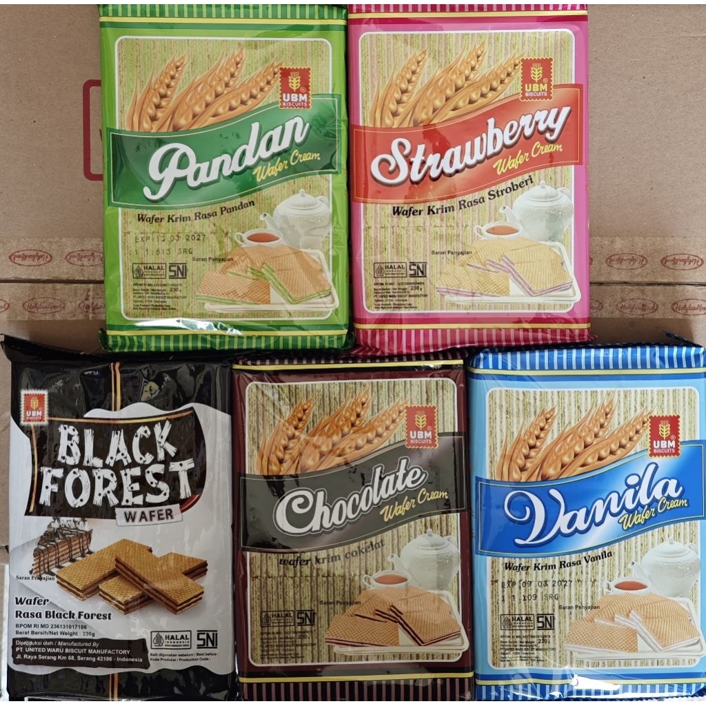 UBM WAFER CREAM 230 Gr