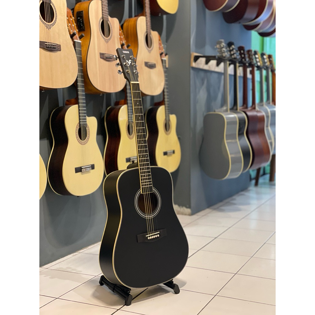 Gitar Akustik yamaha F310 Hitam,Gitar akustik elektrik jumbo