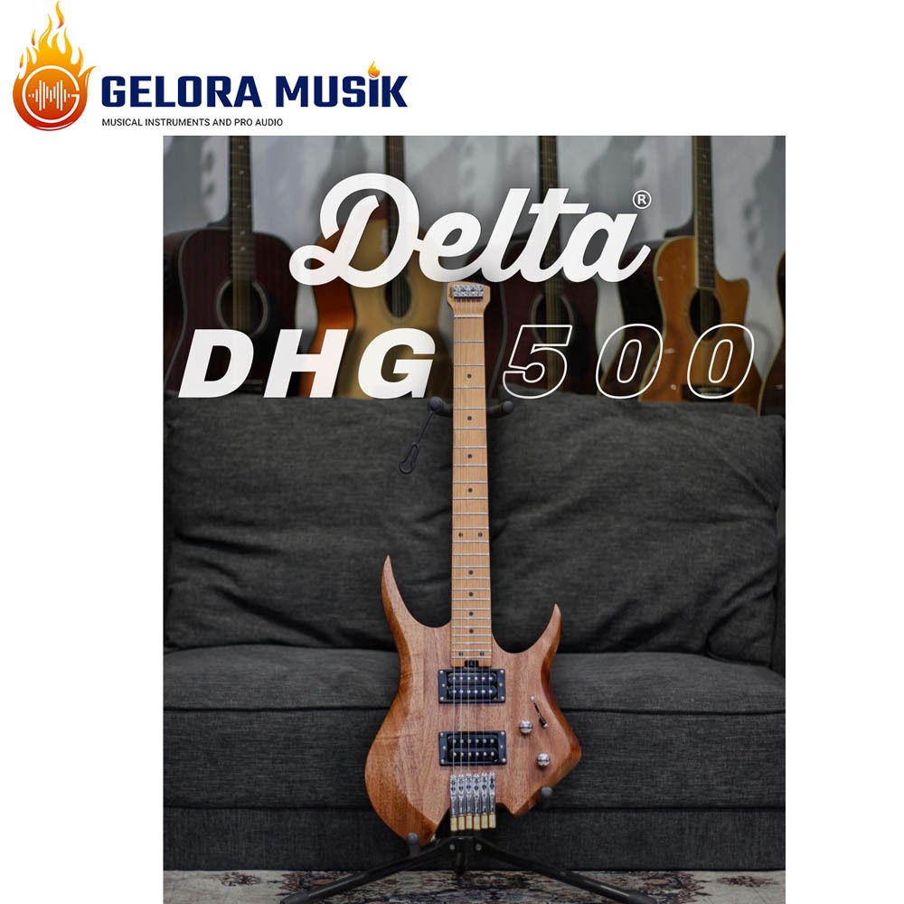 Gitar Elektrik Delta Headless DHG-500