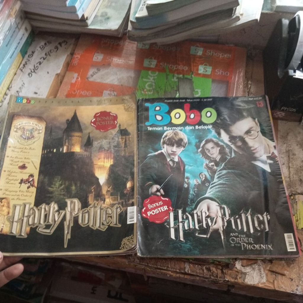 MAJALAH BOBO 1EDISI KHUSUS HARRY POTTER 1 BONUS