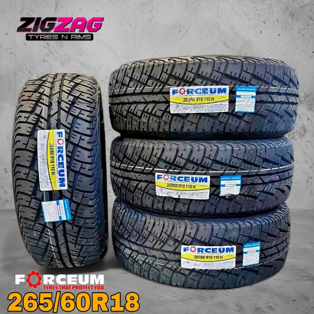 Ban Mobil Ukuran 265 60 R18 FORCEUM A/TZ Ban Pajero Fortuner Hilux 265/60 Ring 18 Murah