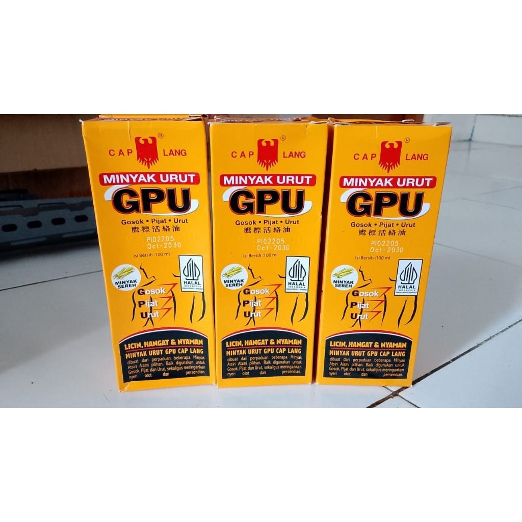 GPU Minyak Urut 100 ML