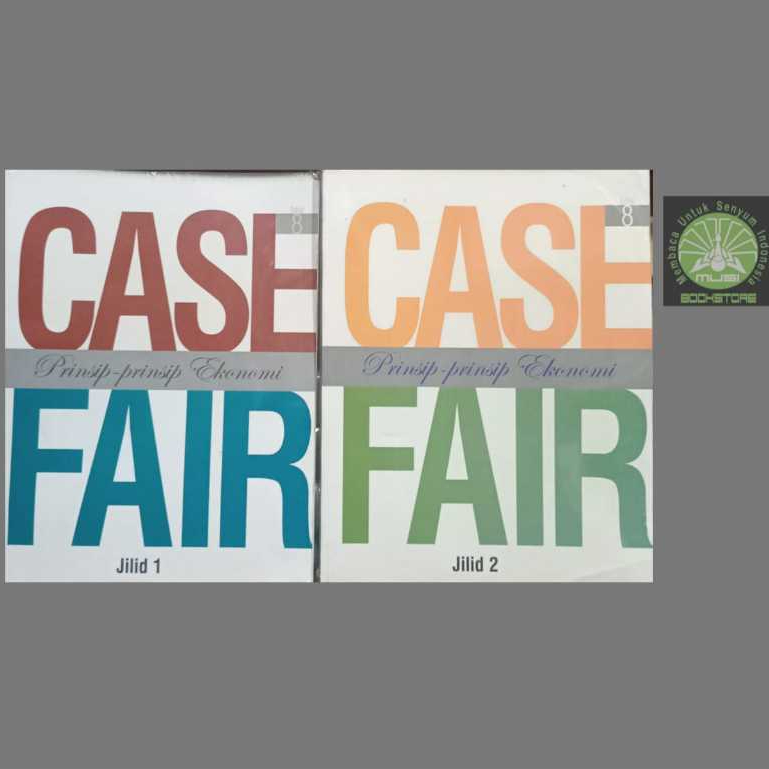 Buku Case Fair - Prinsip-Prinsip Ekonomi 2 Jilid - Karl E Fair - Erlangga Musibookstore Original