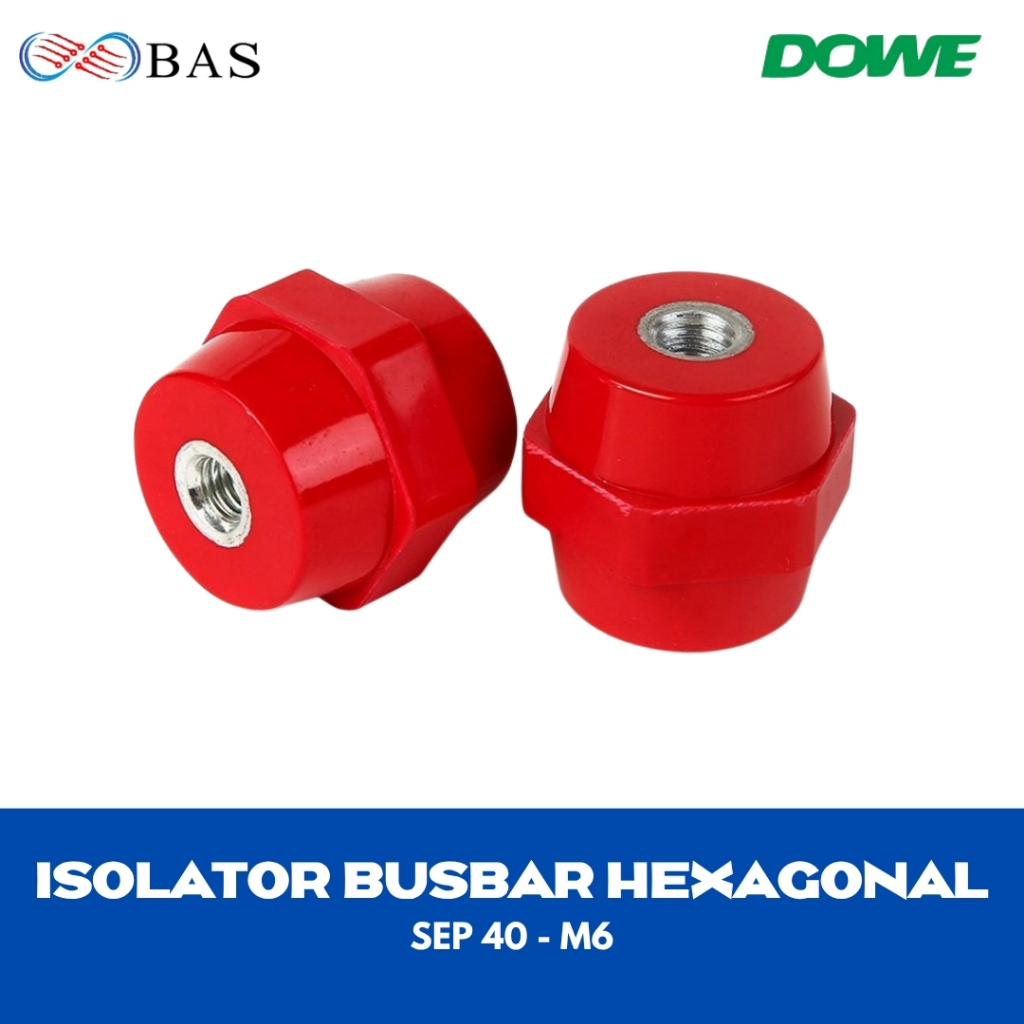Busbar Insulator/ Isolator Busbar Hexagonal SEP 40 M6