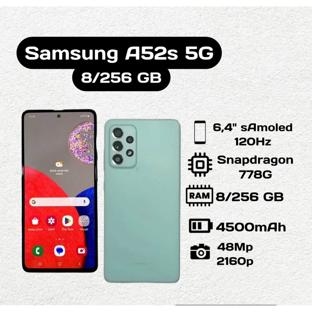 Samsung Galaxy A52s 8/256 GB Second