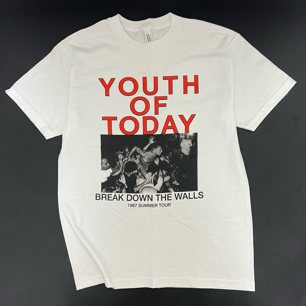 Kaos Youth Of Today Official - 1987 Summer Tour (Back Print)