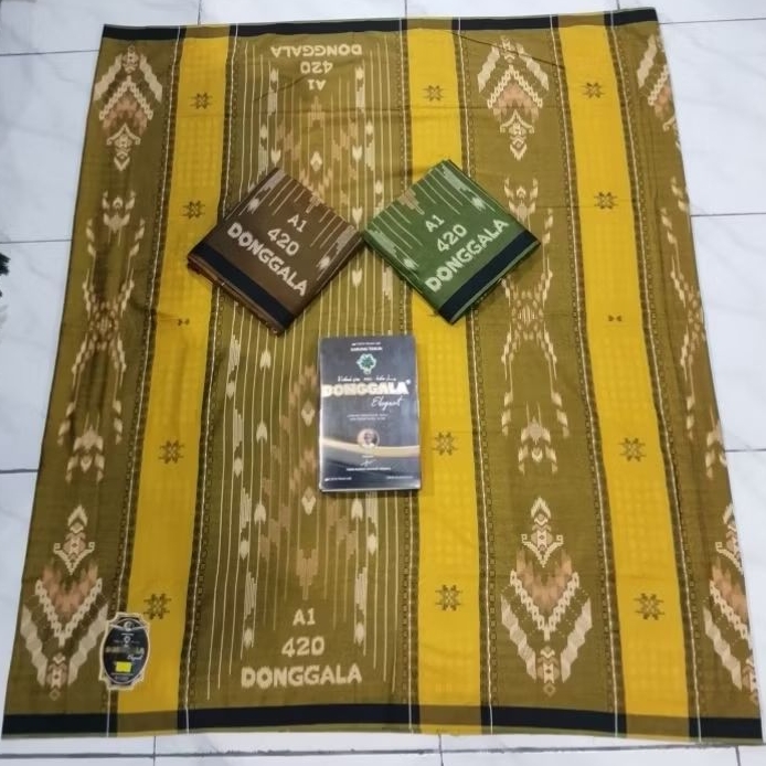 Sarung Tenun Donggala SKT Original  Sarung Donggala A1 450 Busana Muslim