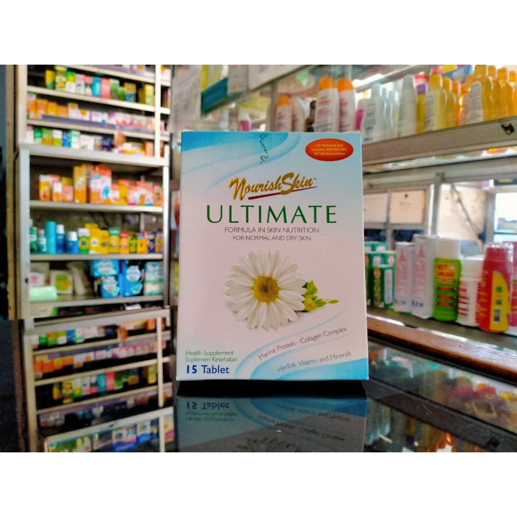 NOURISH SKIN ULTIMATE 15 TABLET nourish skin ultimate biasa