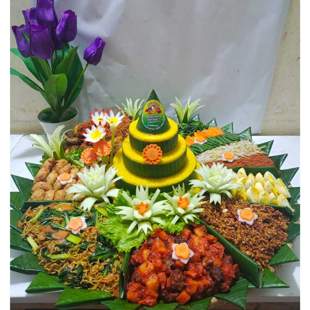 Tumpeng/ Tumpeng besar/ Tumpeng tampah/ Tumpeng cantik/ Tumpeng fresh