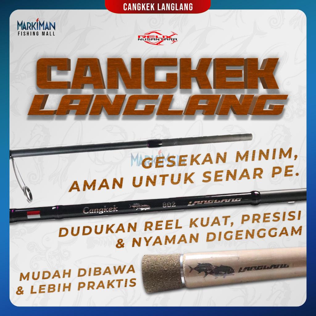Joran Cangkek Langlang 802 Relix Nusantara | Cangkek Alap Alap Jagero Relix Nusantara Joran Pancing 