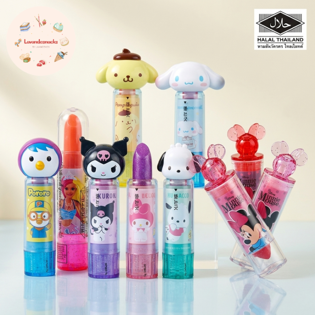 Permen Lolipop Lipstik GoodMood Lipstick Candy Conprehensive Fruit
