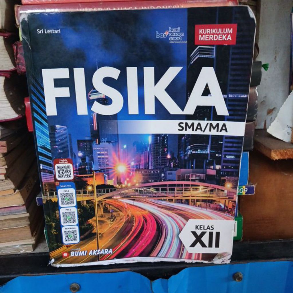 BUKU BEKAS ORIGINAL FISIKA SMA KELAS XII KURIKULUM MERDEKA
