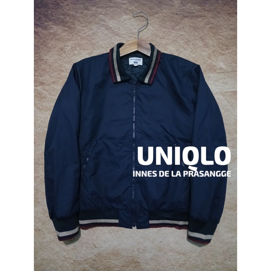 Jaket casual bomber keren UNIQLO bekas pakai