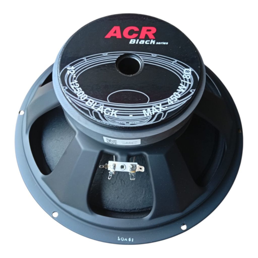 SPAKER ACR 12 INCH 12500 BLACK MAX POWER 450 WATT ORIGINAL BY ACR