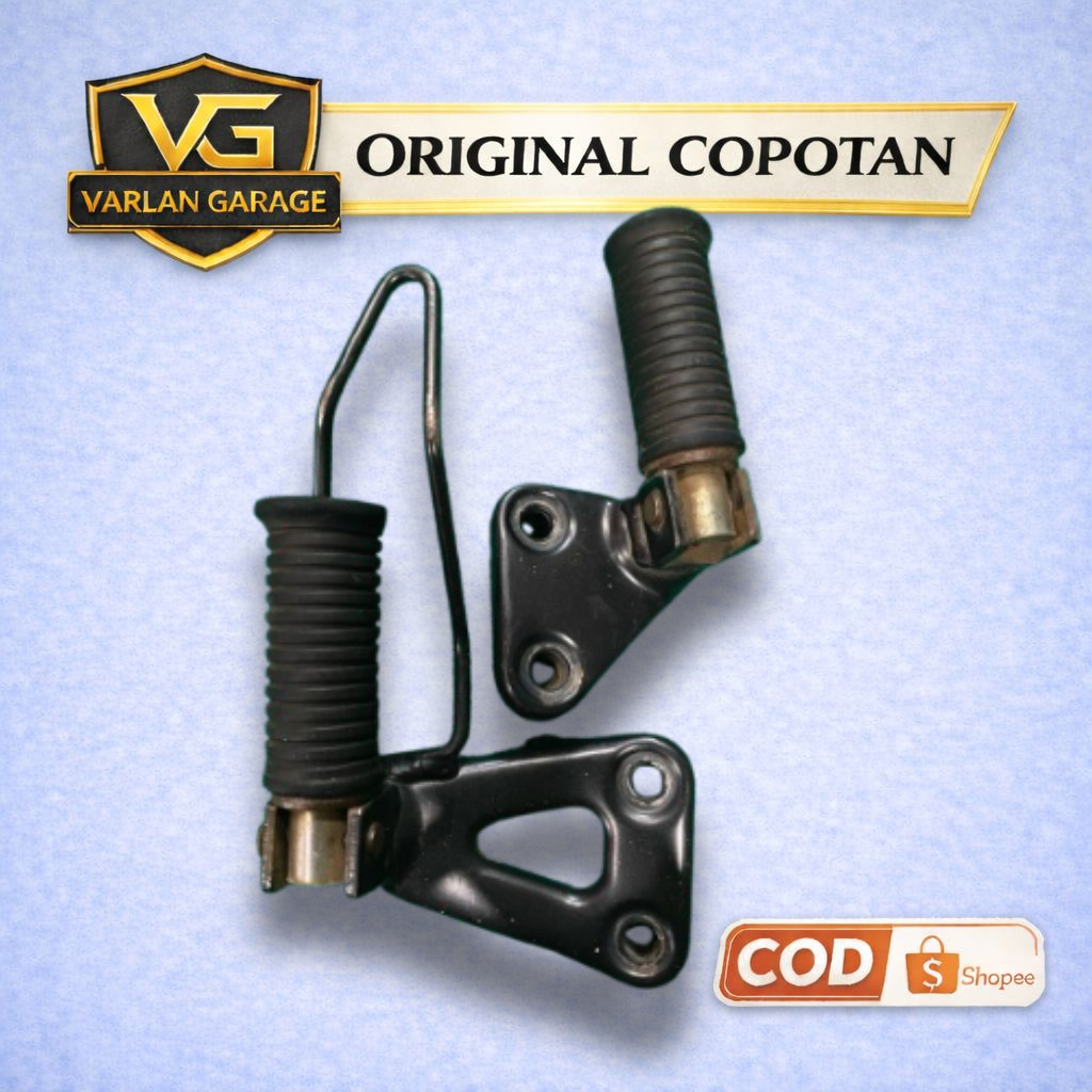 Footstep belakang klx150 original copotan motor