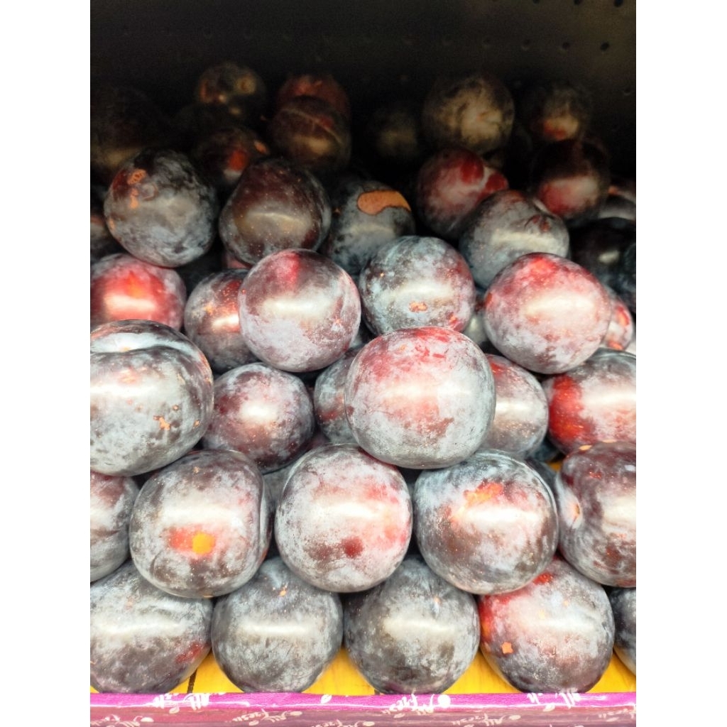 Plum black angelino buah plum hitam import 1kg