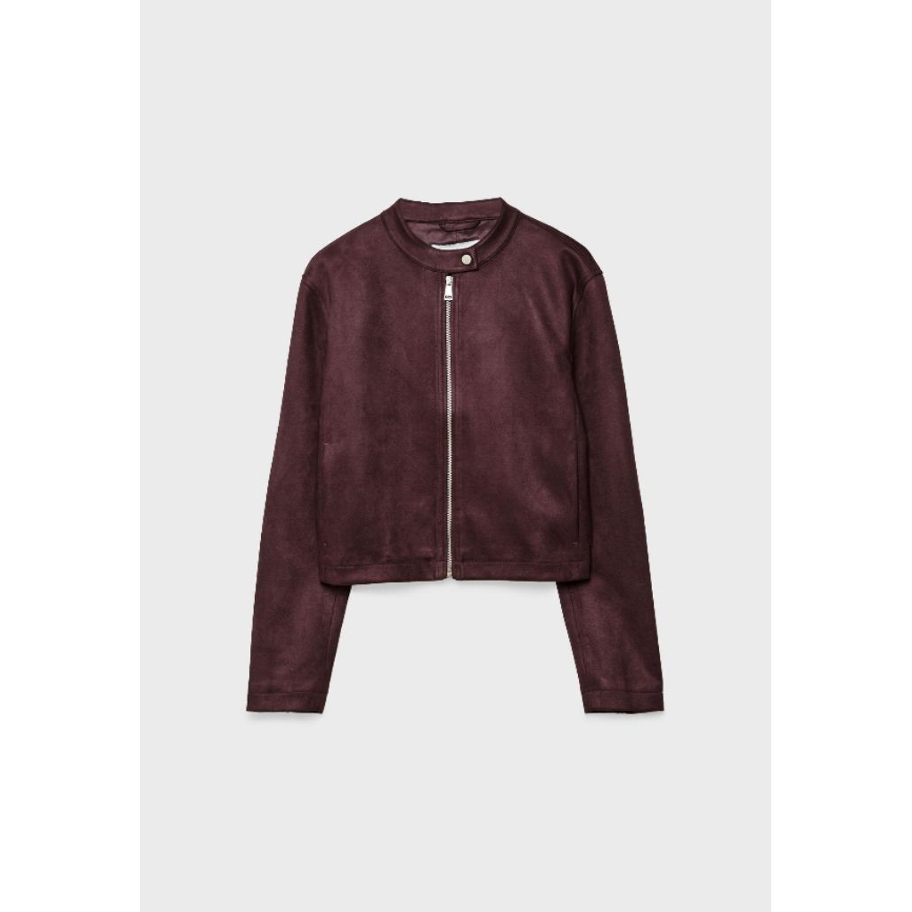 Stradivarius suede jacket rare item not zara