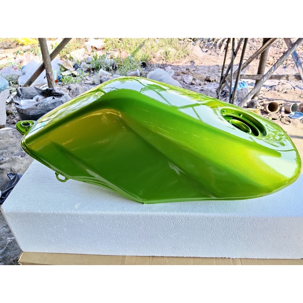 tangki bensin Ninja R Ninja SS IMPORT/Tangki Ninja S Ninja R Hijau Metalik