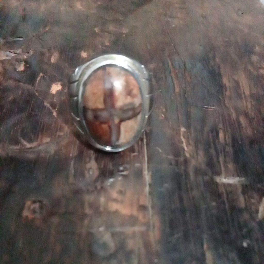Natural batu tapak jalak fosil kayu bukan blue safir, zamrud,giok,atau bacan