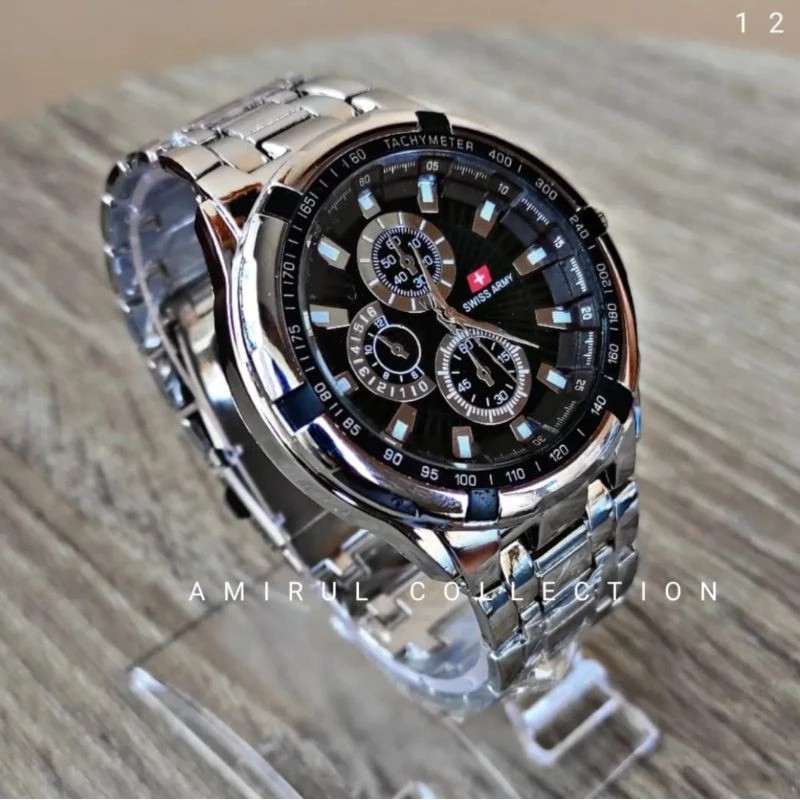 JAM TANGAN RANTAI PRIA TALI RANTAI SPORT TERLARIS-JAM TANGAN PRIA RANTAI STAINLESS BERKUALITAS-JAM T