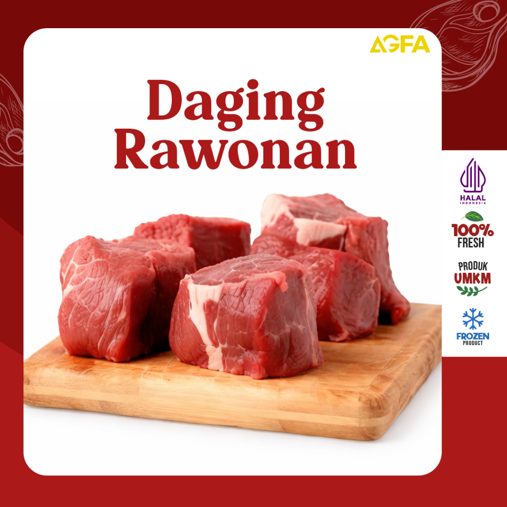 Daging Rawonan 900gr / Daging Rawon 1kg / Rawon / Daging Rawon / Daging Rawonan / Daging Empuk / Dag