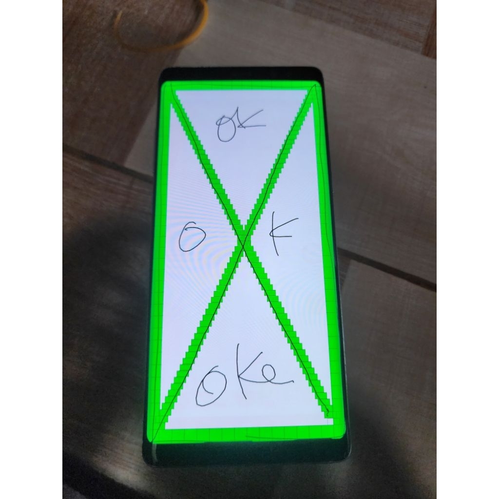 LCD samsung Note 8 original copotan mulus normal