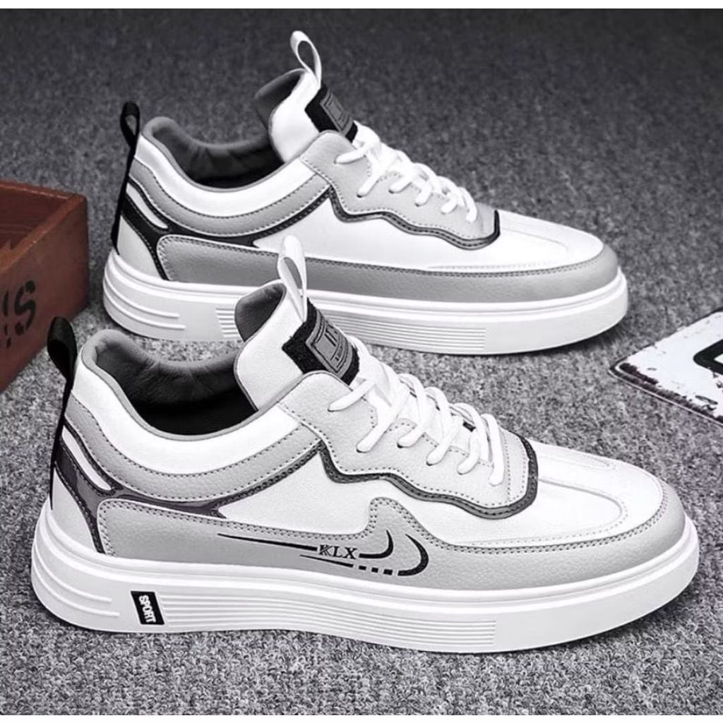 Sepatu Kerja Kuliah Santai Cowok Cewek Model Boot Pendek Bahan Premium