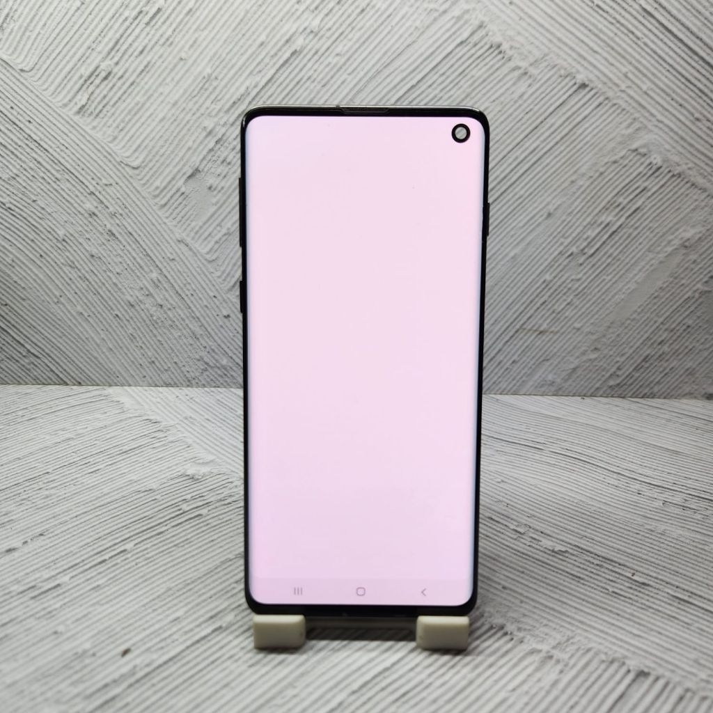 LCD SAMSUNG GALAXY S10 Biasa | SM-G973 ORIGINAL BEKAS COPOTAN