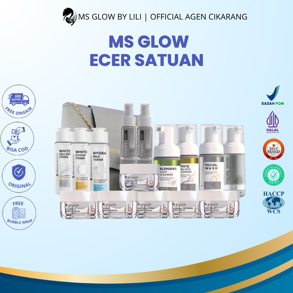 Ms Glow Ecer Satuan