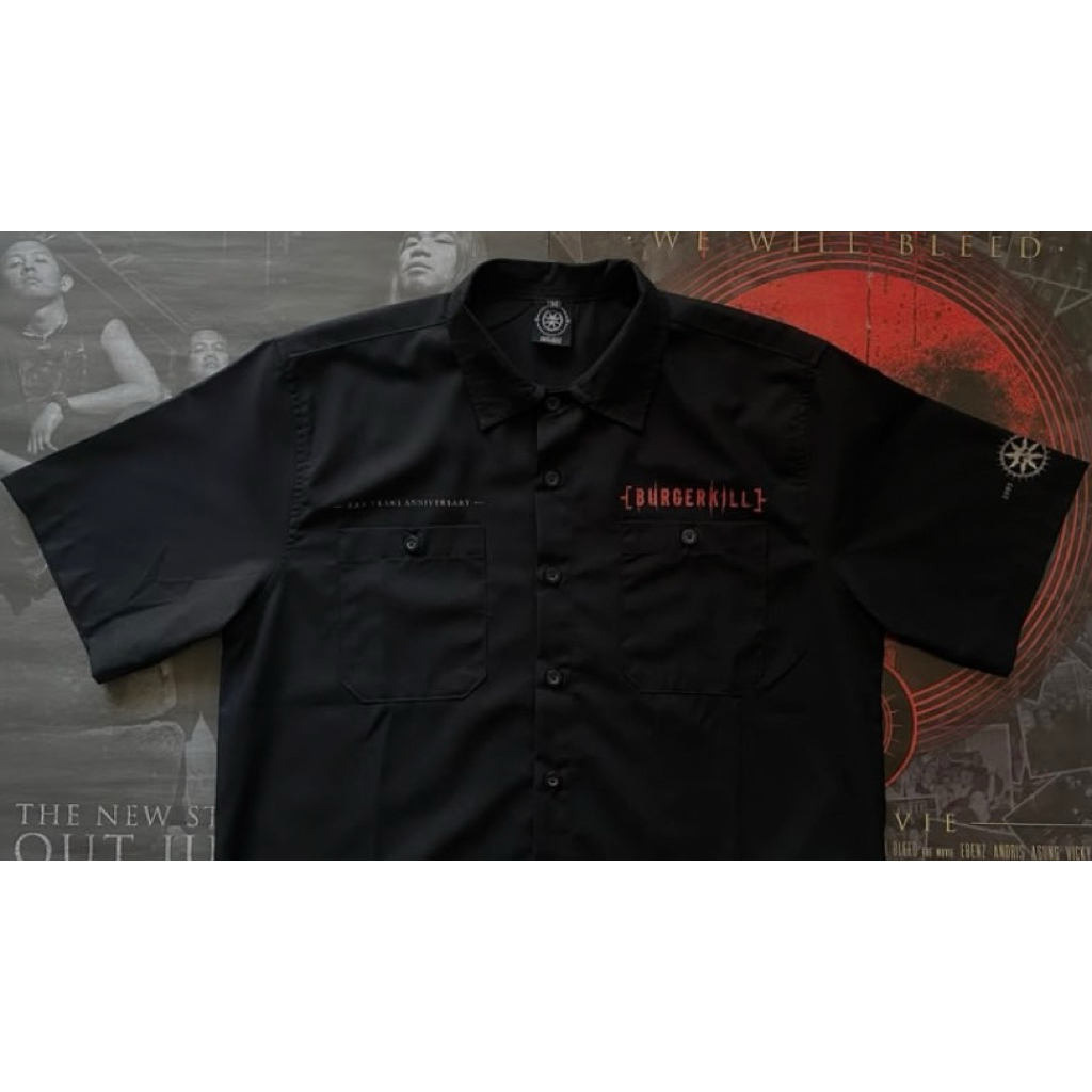 workshirt burgerkill anniversary 25th