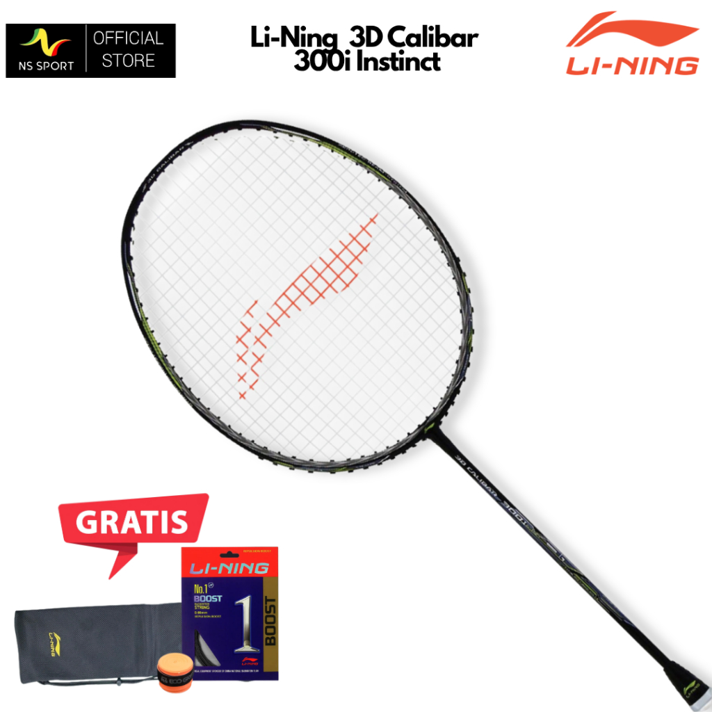 Lining Raket Badminton 3D Calibar 300 Instinct