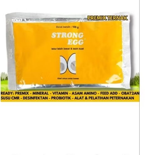 Vitamin Ayam STRONG EGG 100 Gram