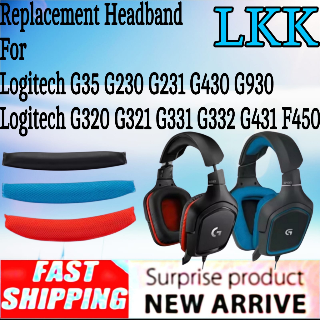 Replacement Headband Headphone Logitech G431 - Logitech G331 - Logitech G231
