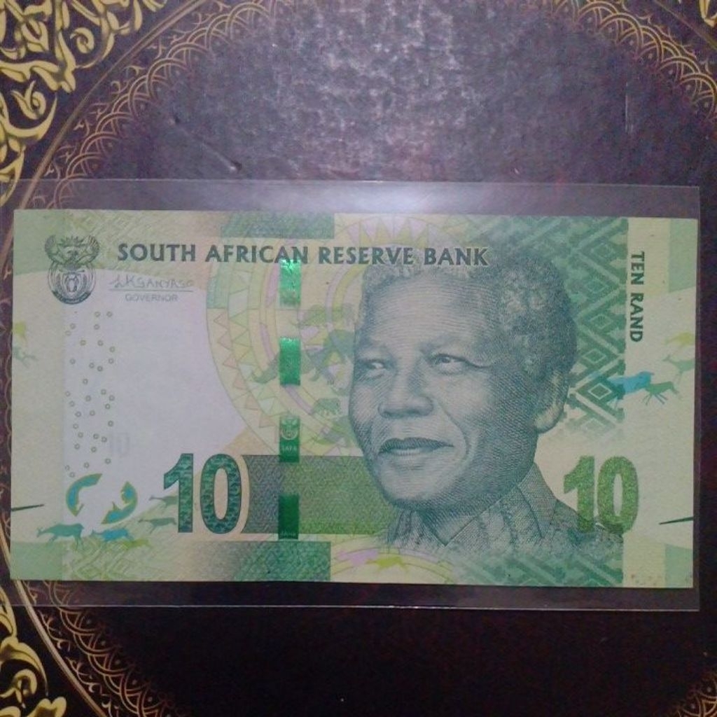 Uang Afrika Selatan 10 rand xf