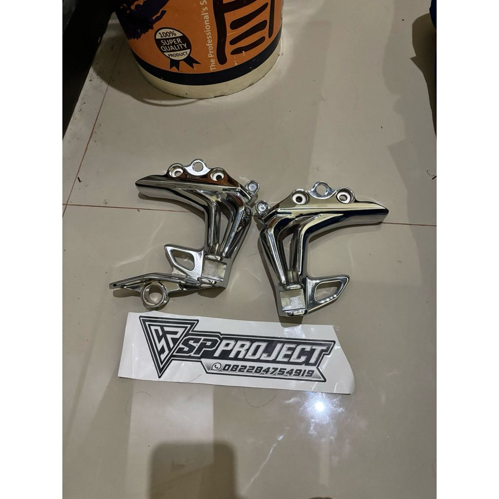 POSTEP BELAKANG JUPITER Z ROBOT ORIGINAL CHROME