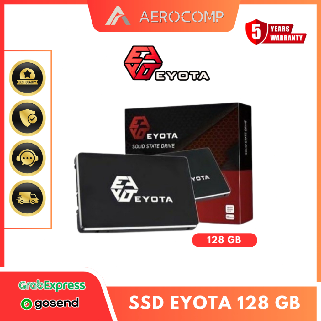 SSD EYOTA 128GB SATA III - Garansi Resmi 5 Tahun