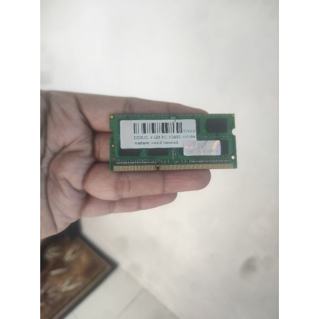 ram laptop vgen ddr3L 4gb 12800 garansi seumur hidup