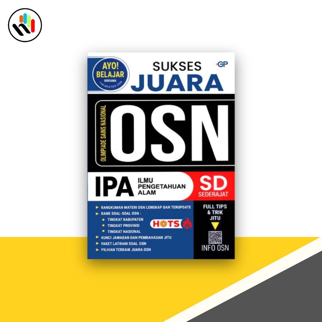 Buku OSN olimpiade sains nasional : sukses juara OSN IPA SD - Graha puplika
