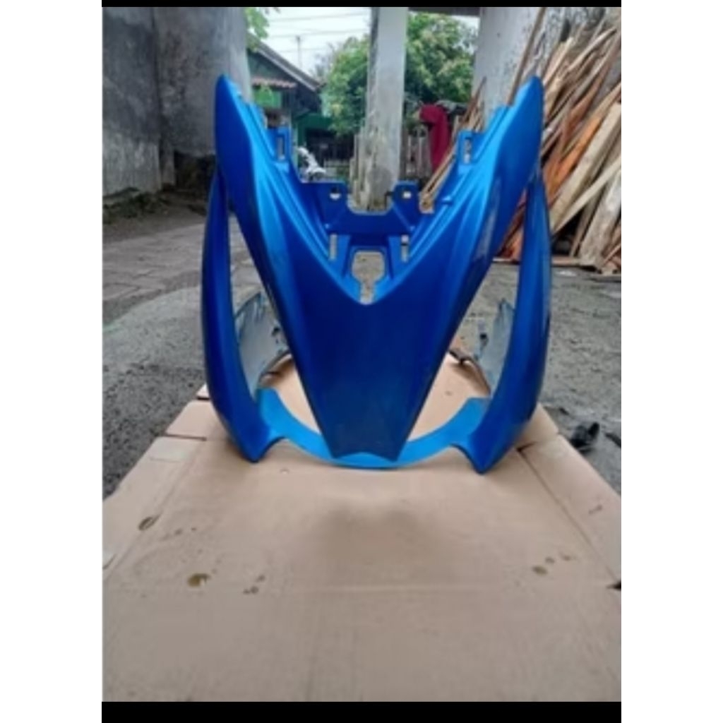 Tameng depan suzuki skydrive original copotan biru