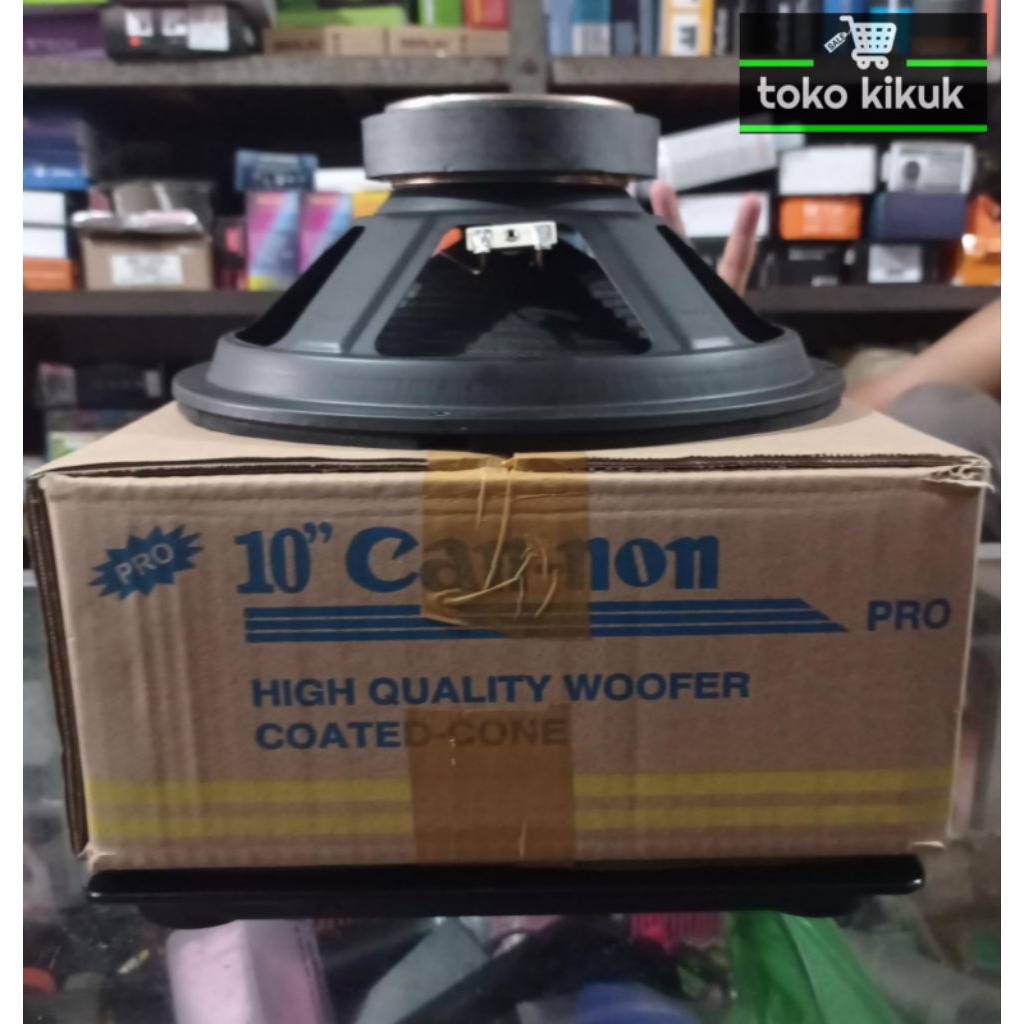 Speaker Woofer 10 Inch Cannon 25H100SUWPP C25H 100 SUWPP