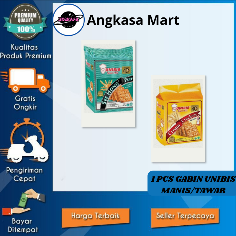 Gabin Unibis Manis/Tawar 252Gr - (1PCS)