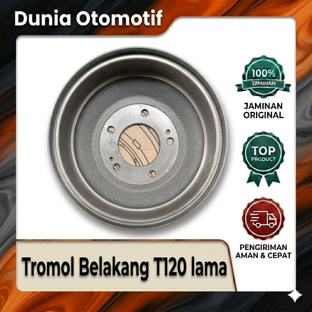 Tromol rem belakang colt T120 lama REAR BRAKE DRUM