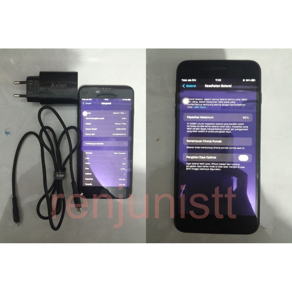 [BACA DESC DULU] IPHONE 7+ PLUS 256GB EX IBOX SECOND