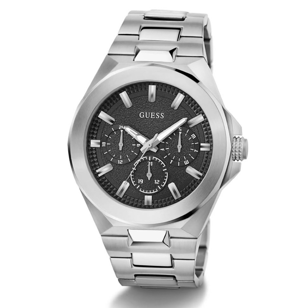 Jam Pria Guess Dashboard GW0798G1 ORIGINAL STAINLESS