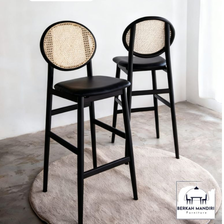 Kursi Bar Cafe Minimalis / Kursi Tinggi Cafe